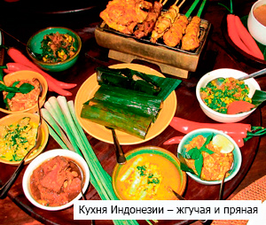 Кухня Индонезии – жгучая и пряная